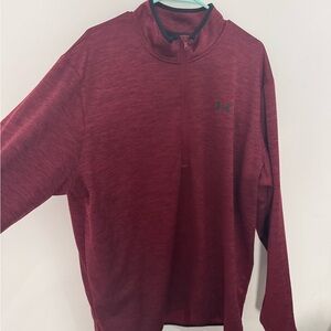 Under Armour Maroon Quarter-Zip Pullover